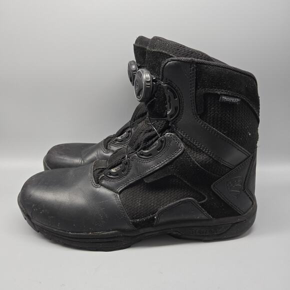 BLAUER Tactical Waterproof Boots Men's 6" Clash WP Black Size 10 BOA Cable - Picture 1 of 12